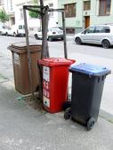Stanovište zberných nádob na separovaný zber pri rodinných domoch